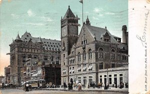 Broad Street, from Park in Newark, New Jersey