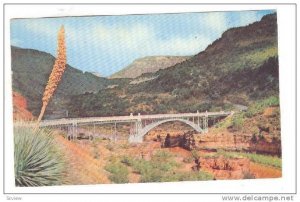 Highway Bridge, Salt River Canyon, Arizona,   PU-40-60s