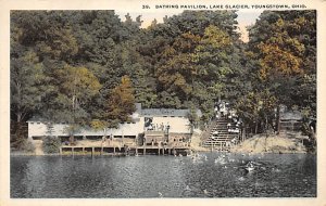 Bathing Pavilion, Lake Glacier Youngstown, Ohio OH