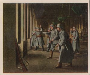 German WW1 Dec 1918 Struggle For Power Military Cigarette Card