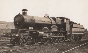 GWR Great Western Morning Star 4004 Train Real Photo Old Postcard