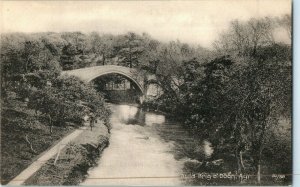 Old Bridge of Doon Postcard Ayrshire Scotland