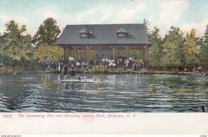ROCHESTER , New York , 00-10s ; Swimming Pool & Pavilion , Senaca Park