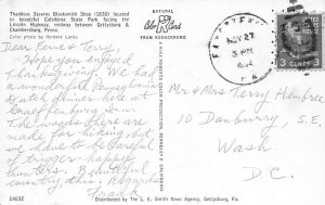 Thaddeus Stevens Blacksmith Shop midway between Gettysburg and Chaambersburg ...