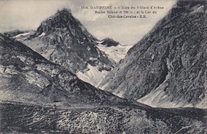 France Dauphine L'Alpe du Villard d'Arene Roche Meane et le Col du ...