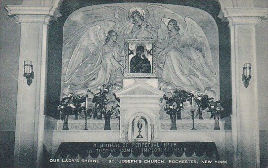 New York Rochester Our Ladys Shrine Saint Josephs Church Artvue