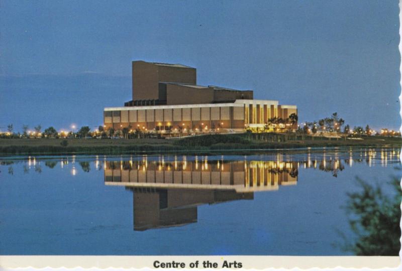 Centre of the Arts Regina SK Sask Vintage Postcard D17