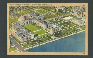 Ca 1928 Post Card Boston MA Institute Of Technology (M I T)