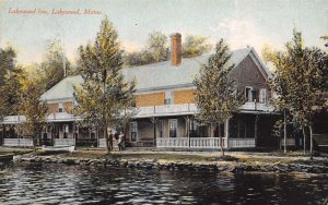 Lakewood Maine Lakewood Inn Color Lithograph Vintage Postcard U1635