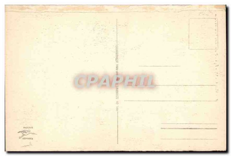 Old Postcard Mulhouse Protestant Church Saint Etienne