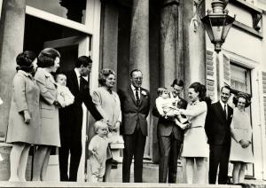 Dutch Queen Juliana and Prince Bernhard with Royal Family (1969)