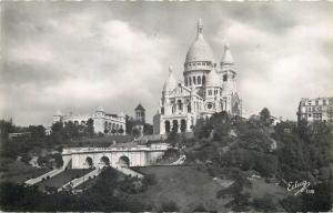 CPSM Paris Sacre Coeur France