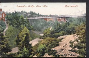 Dorset Postcard - Suspension Bridge, Alum Chine, Bournemouth RS2522