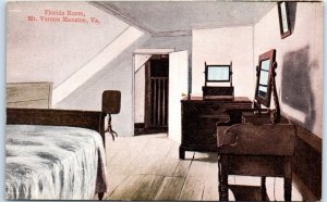 Postcard - Florida Room, Mount Vernon Mansion - Mount Vernon, Virginia