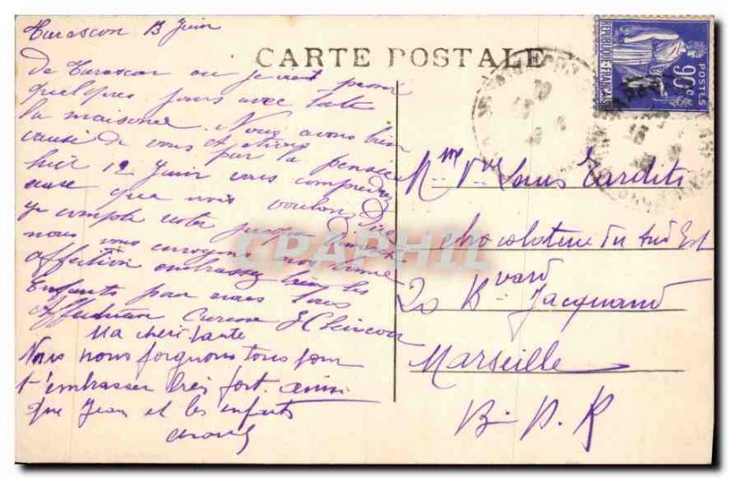 An Old Postcard Hello Tarascon