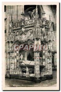 Old Postcard Brou Church Mausoleum of Margaret of Austria