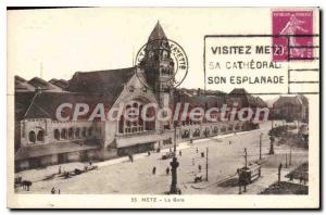 Old Postcard Metz Train