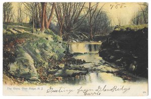 The Glens, Glen Ridge, New Jersey Undivided Postcard, Mailed 1907, Scott 300 EFO