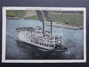 USA: Ohio River CONEY ISLAND EXCURSION STEAMER, Cincinnati c1920