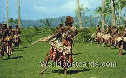 Spear Dance Fiji, Fijian Unused 