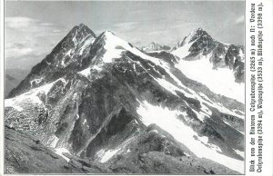 Austria mountaineering Hinteren Ölgrubenspitze Watzespitze Blickspitze