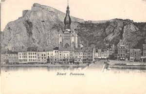 Dinant Begium panoramic view buidings mountainside antique pc BB2311