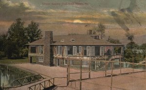 Lock Haven PA-Pennsylvania, 1912 Clinton Country Club Vintage Postcard