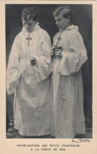 CHURCH CHORISTS BOYS MANECANTERIE DES PETITS CHANTEURS A LA CROIX DE BOIS