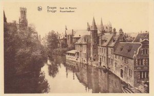 Belgium Bruges Quai de Rosaire