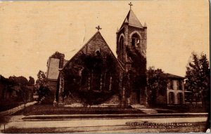 Gethsemane Episcopal Church Marion IN c1909 Vintage Postcard G47