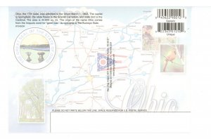 OH - Ohio Map & Highlights   (continental size)