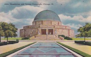 Illinois Chicago Adler Planetarium And Terrazo Promenade