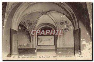 Old Postcard surroundings Cluse The Interior altar Chartreuse