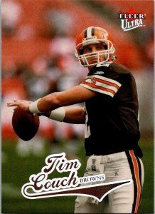 2004 Fleer Football Card Tim Couch Cleveland Browns sk9290