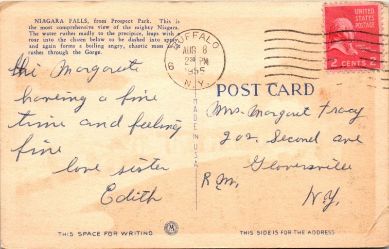 Niagara Falls From Prospect Park,Niagara Falls,NY BIN