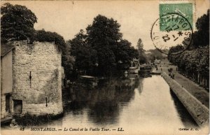 CPA MONTARGIS - Le Canal et la Vieille Tour (227889)