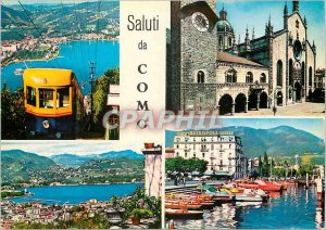 Postcard Modern Saluti da como