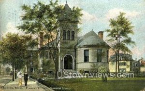 Frederick E. Parlin Memorial Library - Everett, Massachusetts MA Postcard