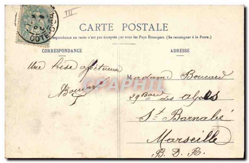 Postcard Old Chenove Army Shooting Range in Sentinel