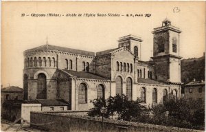 CPA GIVORS Abside de l'Église St-Nicolas (462306)