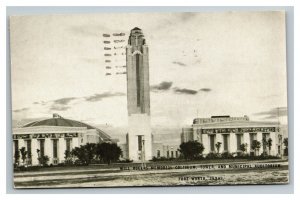 Vintage 1950 Postcard Will Rogers Memorial Coliseum & Tower Fort Worth Texas