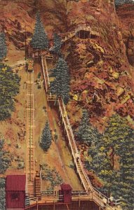 Eagle Nest Observation Point Incline Railway Seven Falls Colorado Springs, CO...