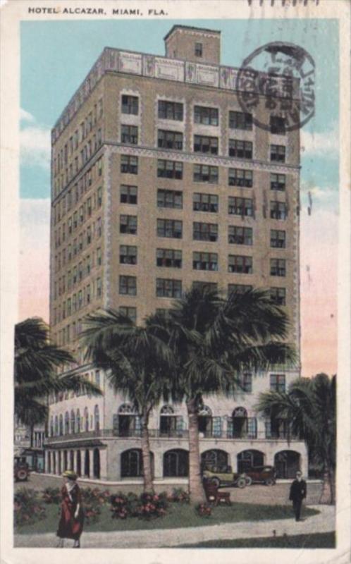 Florida Miami Hotel Alcazar 1928