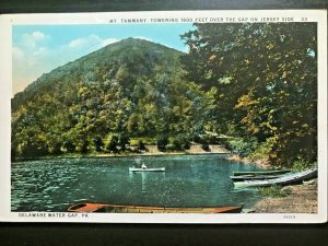 Vintage Postcard 1915-1930 Mt.Tammany Delaware Water Gap Pennsylvania