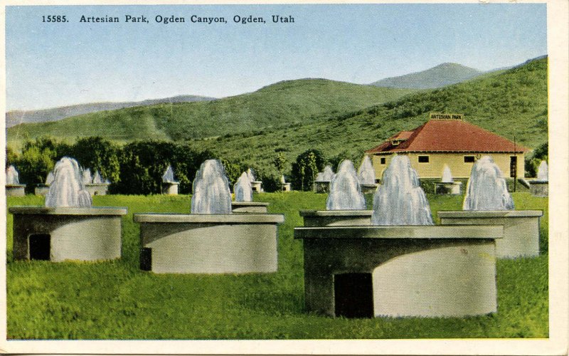 UT - Ogden Canyon. Artesian Park