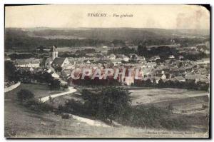 Old Postcard Etrechy Vue Generale