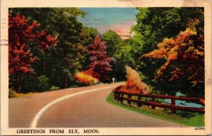 Greetings from Ely Minn. Postcard PC201