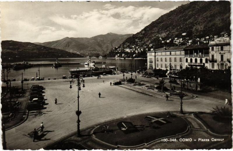 CPA Como Piazza Cavour. ITALY (396421)