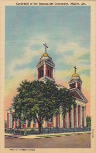 Alabama Mobile Cathedral Of The Immaculate Conception Curteich