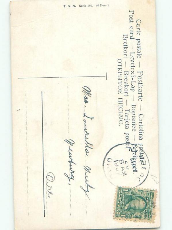 Divided-Back BOAT SCENE Great Nautical Postcard AB0404